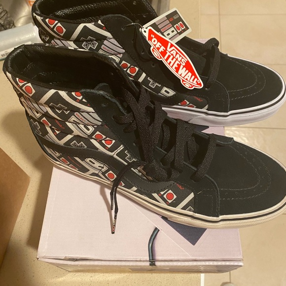 Vans Nintendo game over high tops skate shoes 9 - Picture 6 of 6
